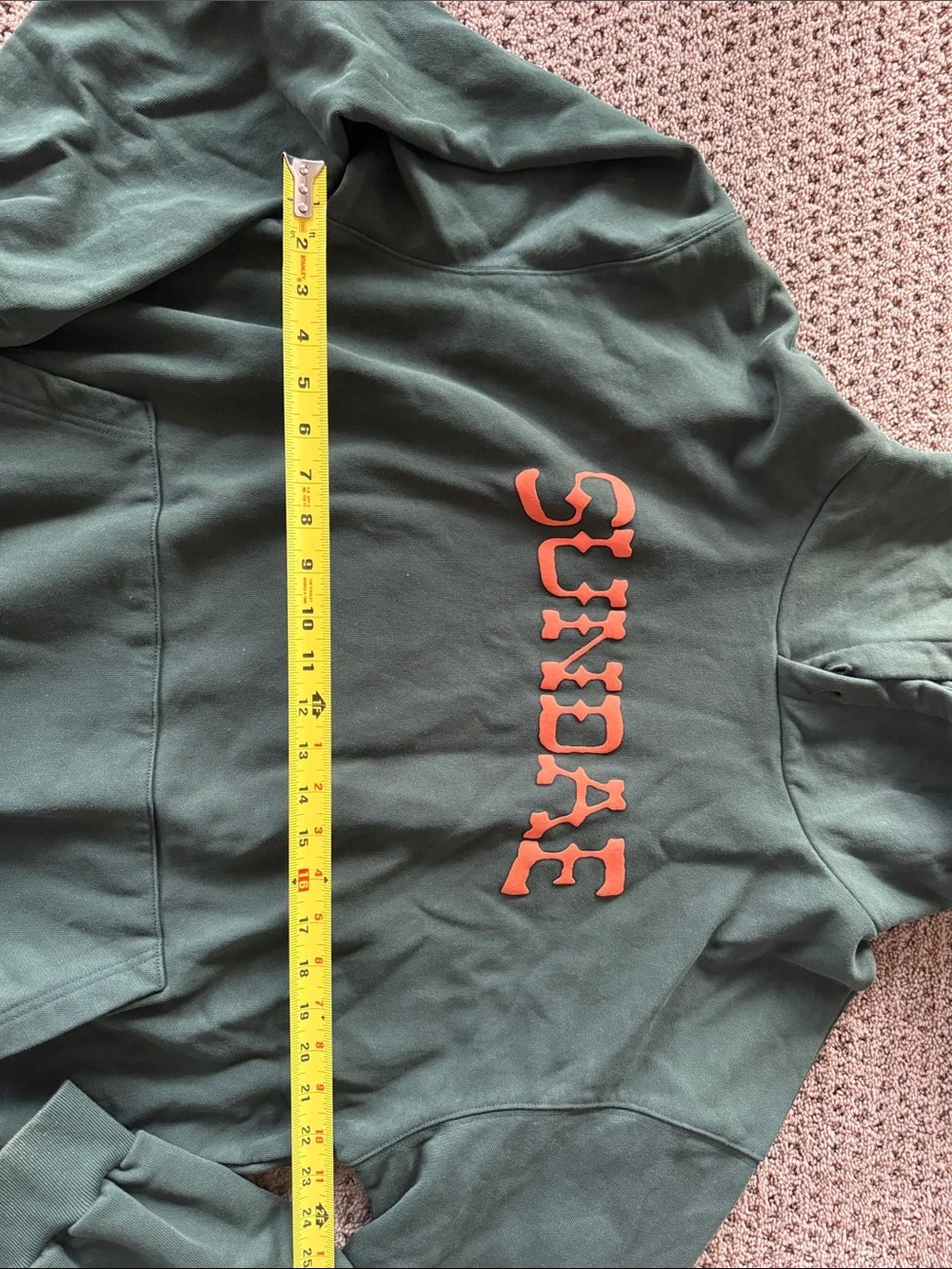 Sundae School Forest Green Rodeo Hoodie! đź’® - Picture 8 of 10